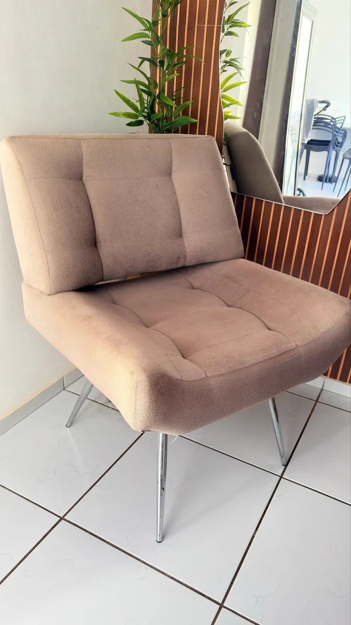 Vendo poltrona sala acolchoada  - Foto 2