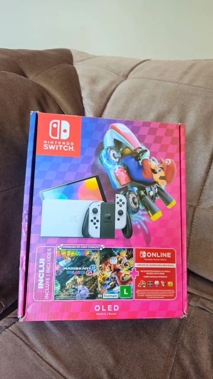 Nintendo Switch OLED NOVO - Foto 4