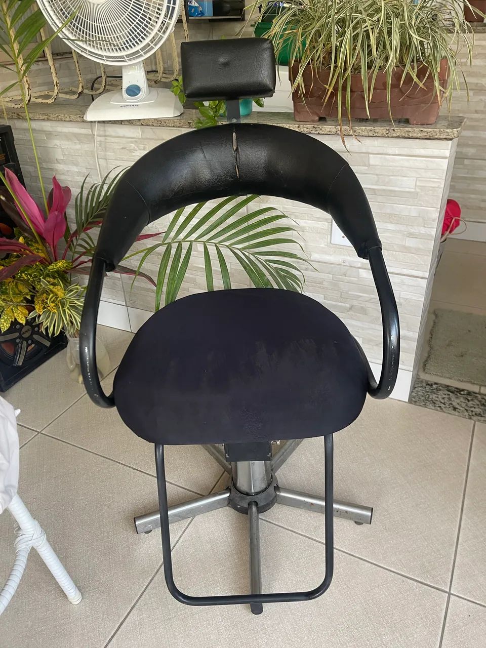 Cadeira de barbeiro hidráulica 