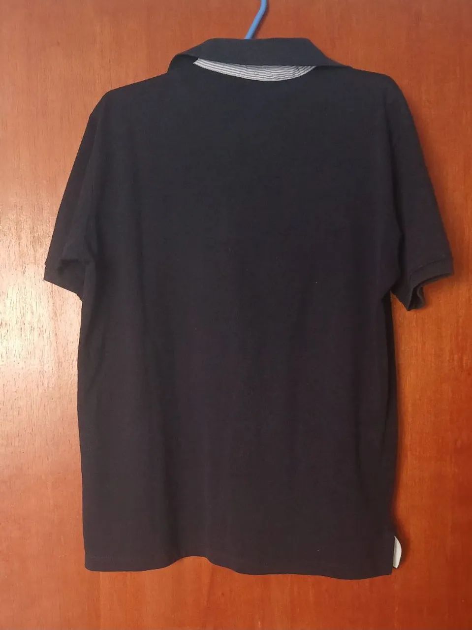 Camisa Polo Preta - Foto 2