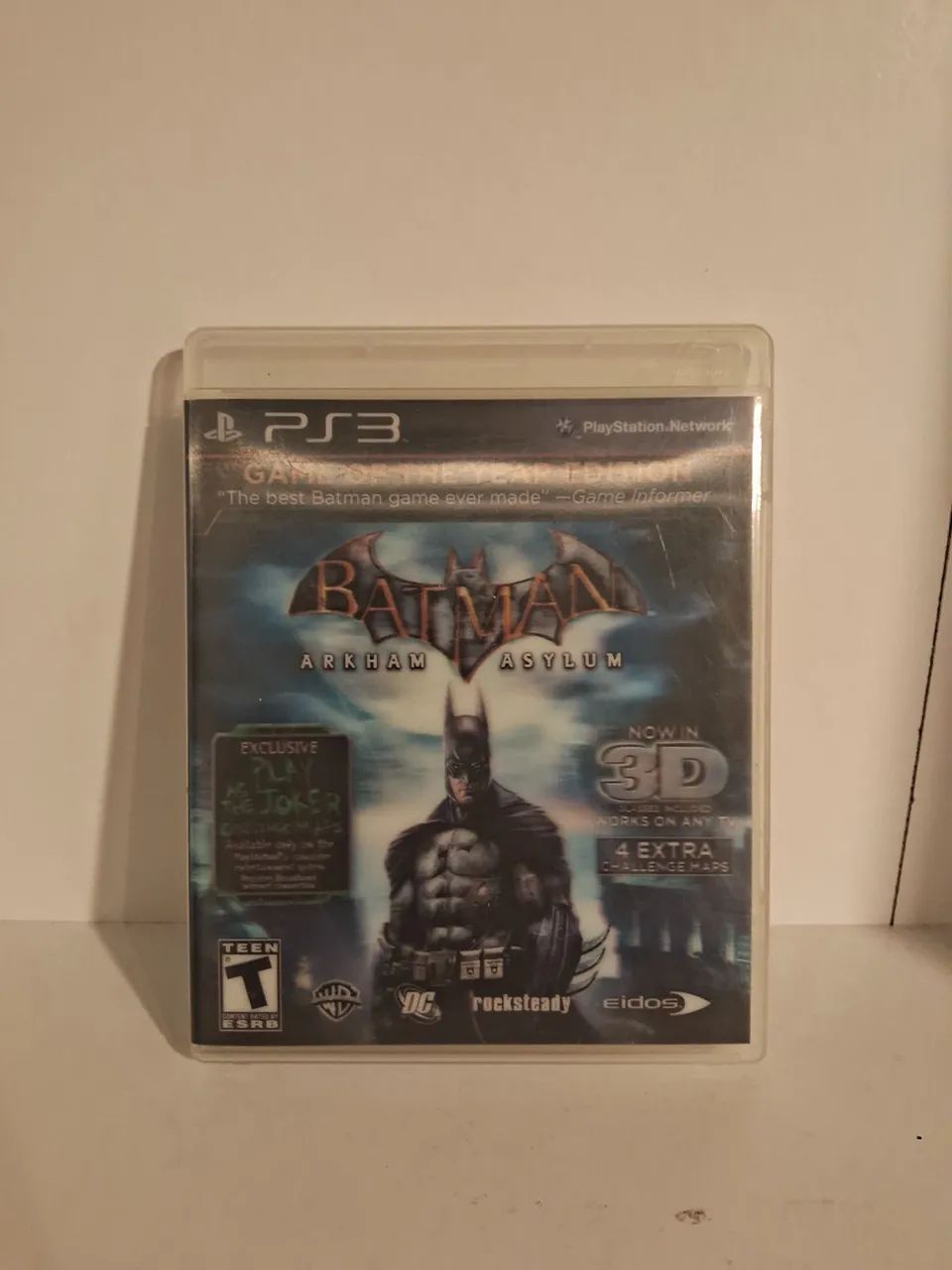 PS3 Jogo Batman arkham asylum 3d