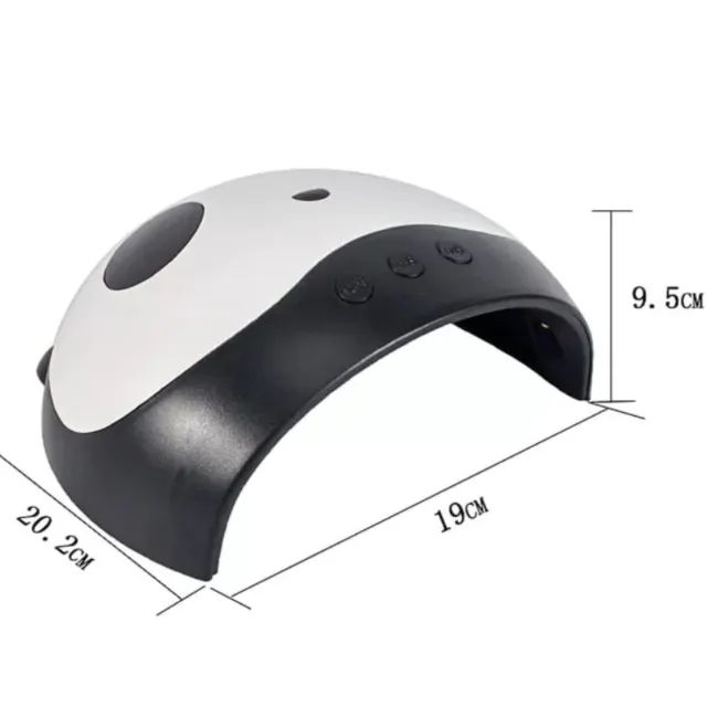 Cabine Led Uv 36w Digital Gel Acrígel Unhas Panda Bi-volt _ BE30 - Foto 3