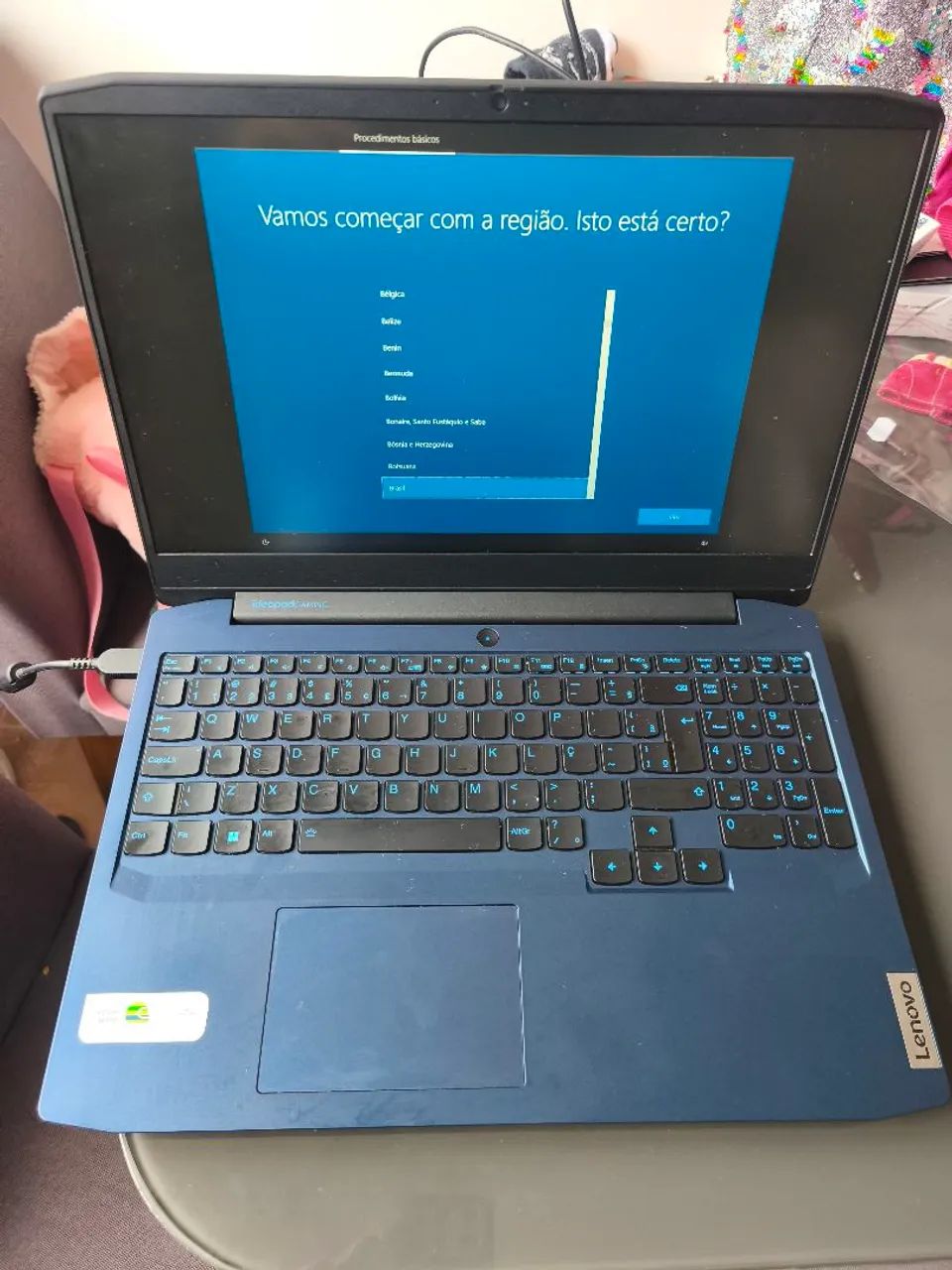 Notebook Lenovo Ideapad Gamming 3i 