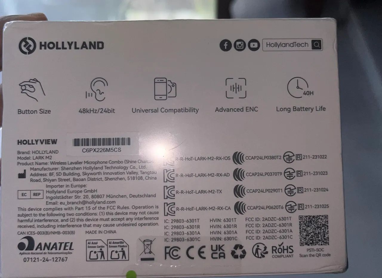 Microfone hollyland LARK M2 - Foto 2
