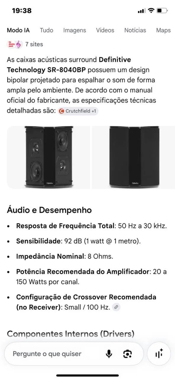 Caixa infinite sr-8040bp - Foto 5