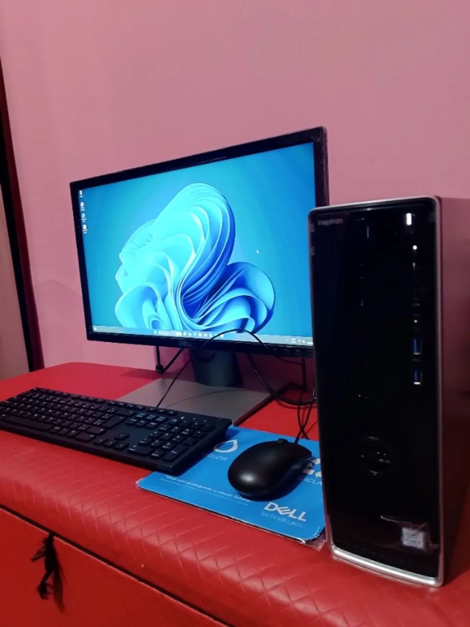 Computador Dell completo em estado de novo