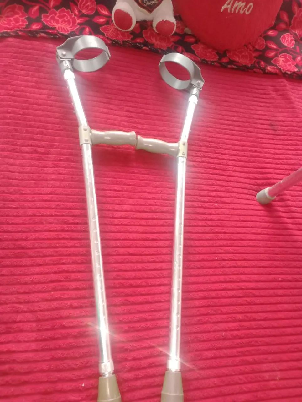 VENDO, PAR DE PULETAS E ANDADOR  - Foto 3