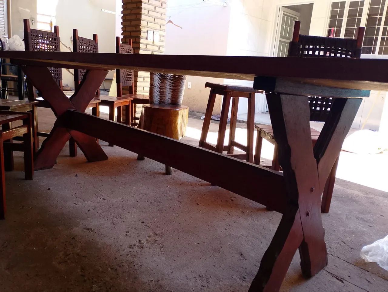 Mesa de madeira rustica  - Foto 3
