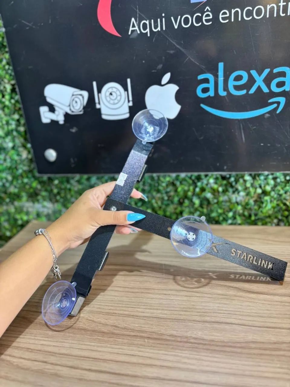 Suporte para Mini Starlink de Painel Externo - Foto 2