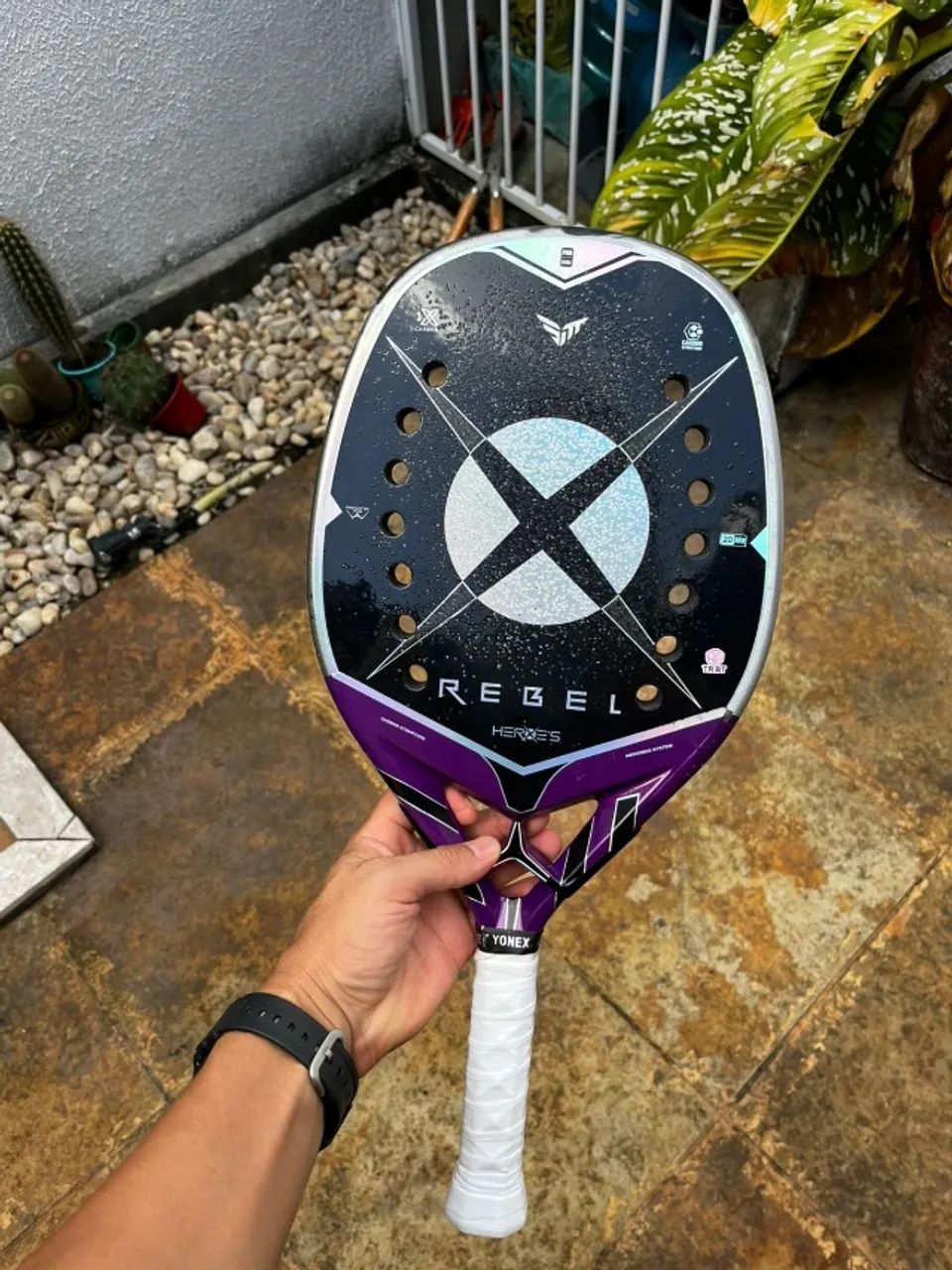 Raquete de BeachTennis Hereos Rebel 2026 (DESCRIÇÃO!!!) - Foto 2