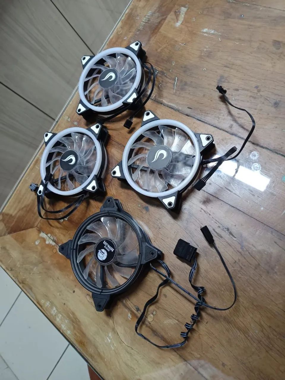 Kit 4 Cooler RGB 