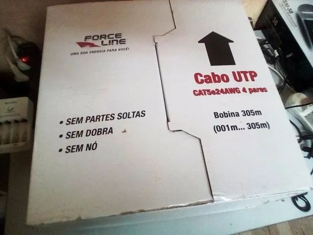 Vendo Preço de Custo um Cabo UTP até 4 pares  - Foto 4