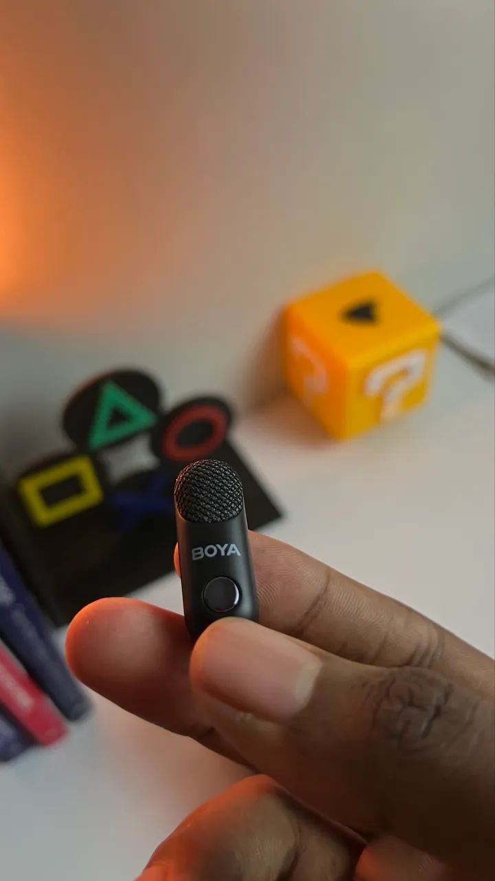 Microfone Lapela Boya Magic-02 iPhone/android/ câmera 440255307223541764