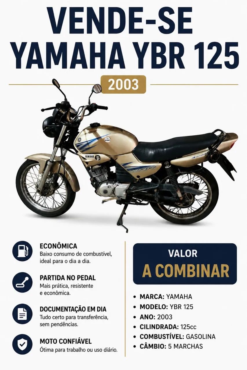 Vendo YBR 