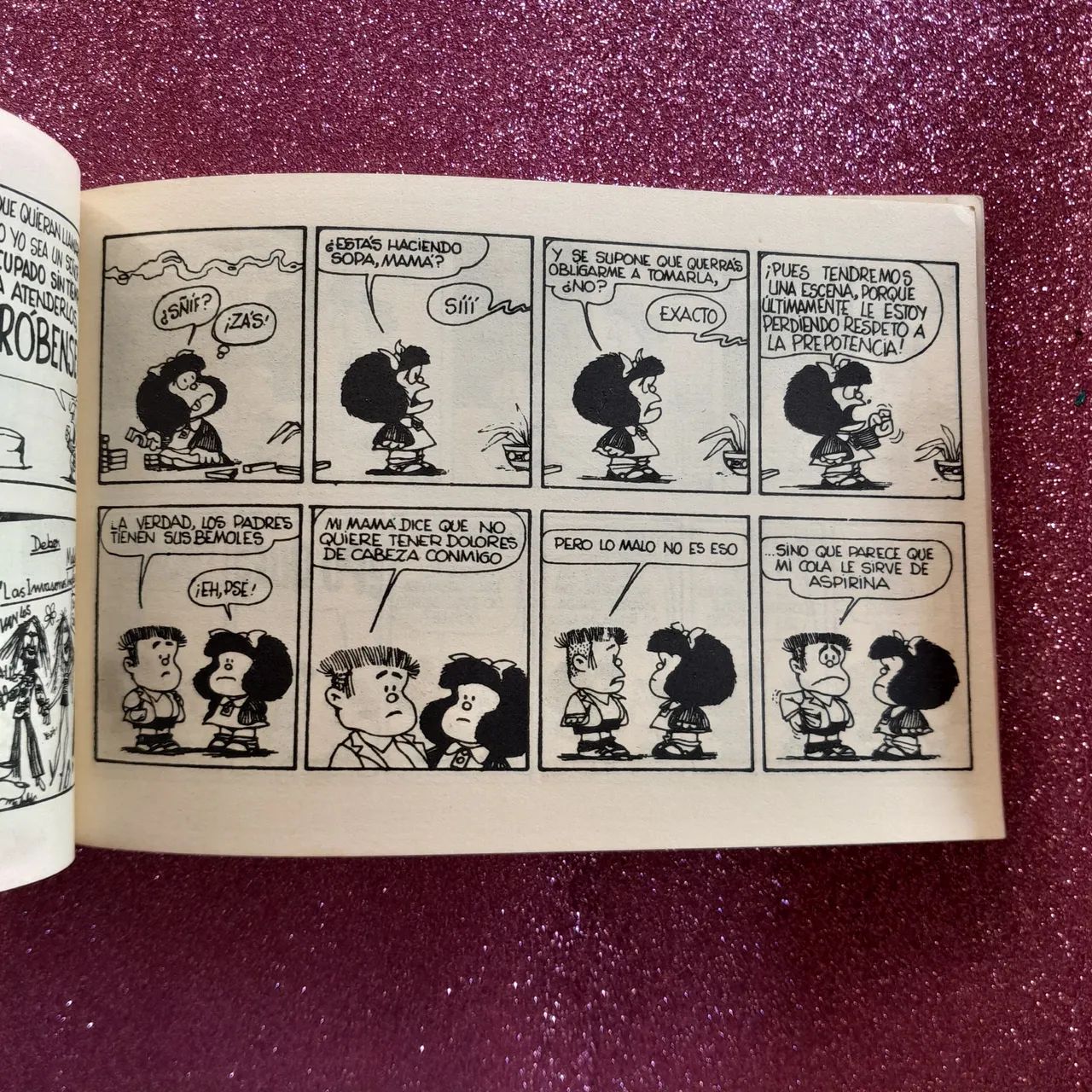 Livro de quadrinhos Mafalda  - Foto 4