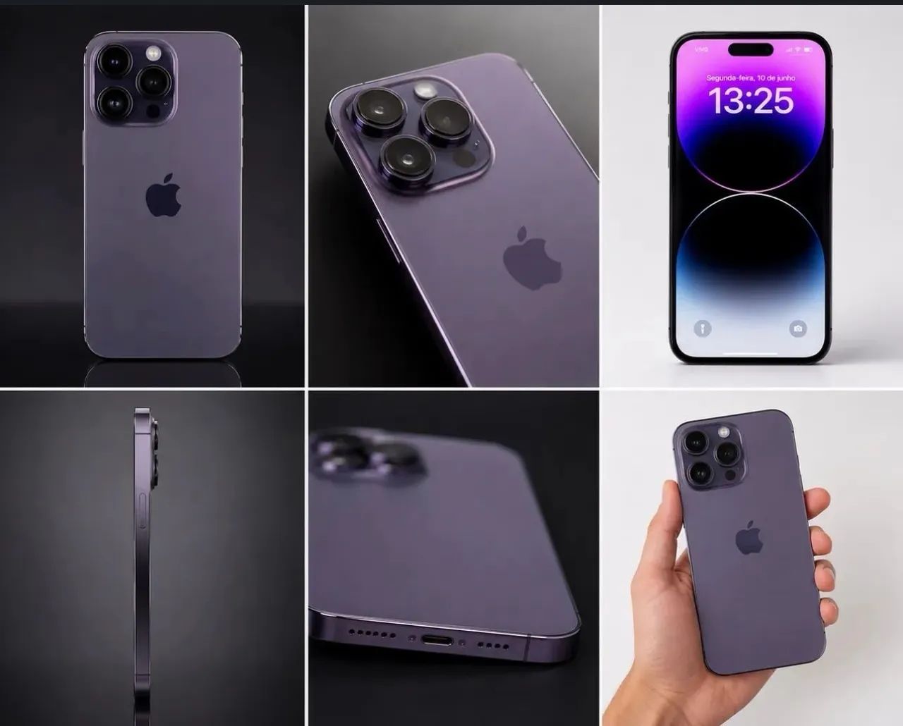 iPhone 14 Pro Max 256 GB roxo