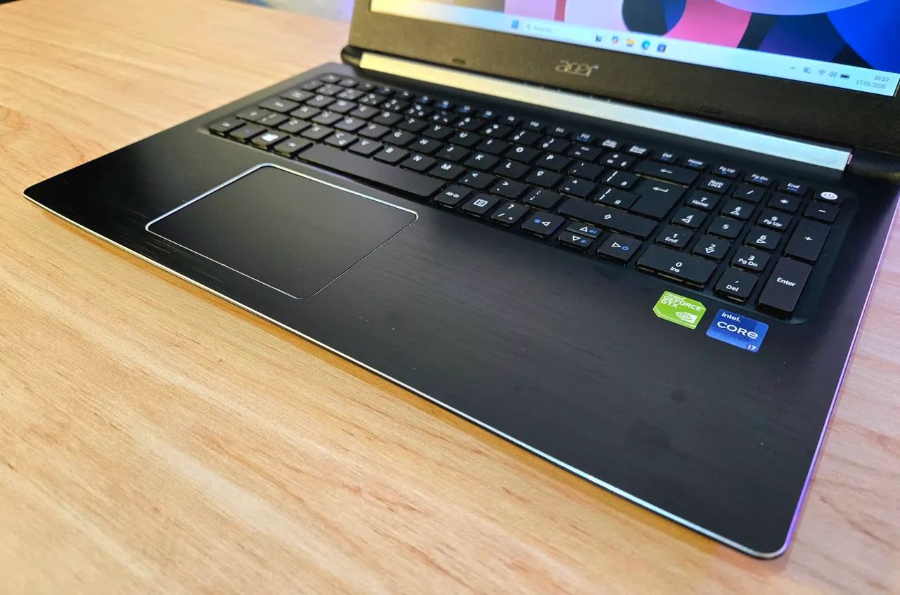 Notebook Acer, i7 8th, Nvidia MX130 2GB, SSD 512GB, 12GB RAM - Foto 4