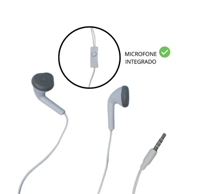Fone de Ouvido Estéreo Com Microfone Eletromex - Foto 3