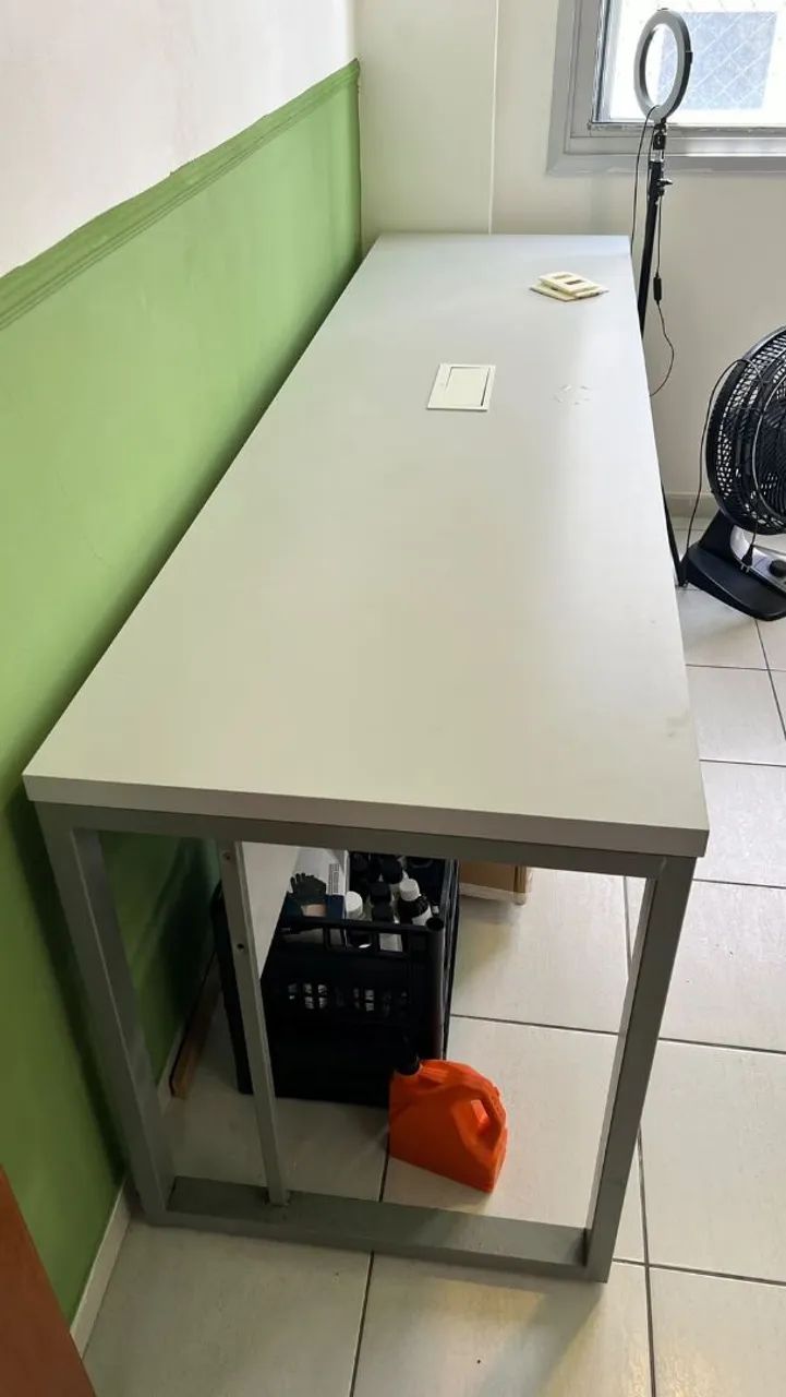 Mesa 2,1m MDF Alta qualidade - Foto 2