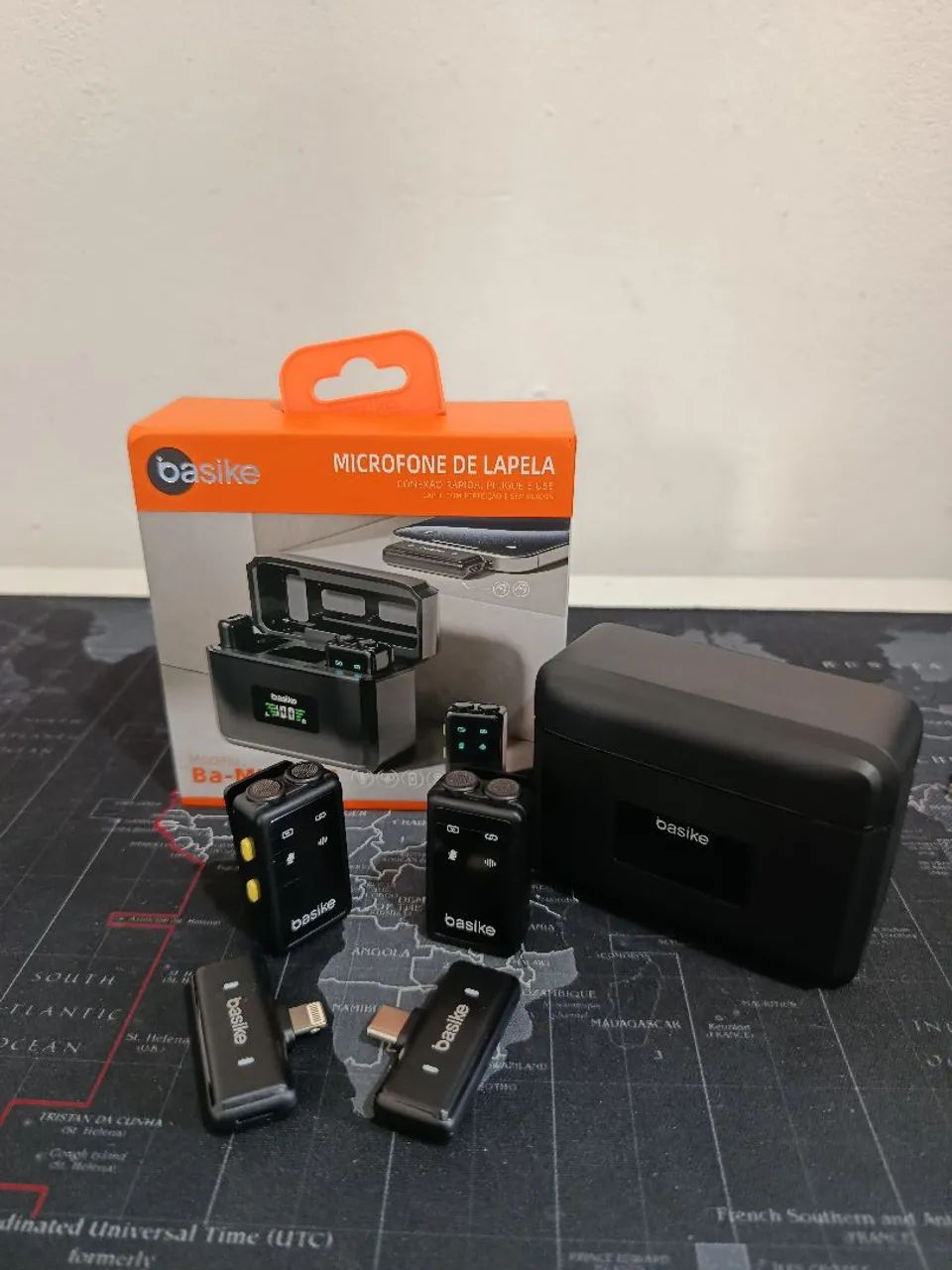 Microfone lapela profissional duplo para iPhone 15+, Android e IOS / PREÇO IMPERDÍVEL  - Foto 4