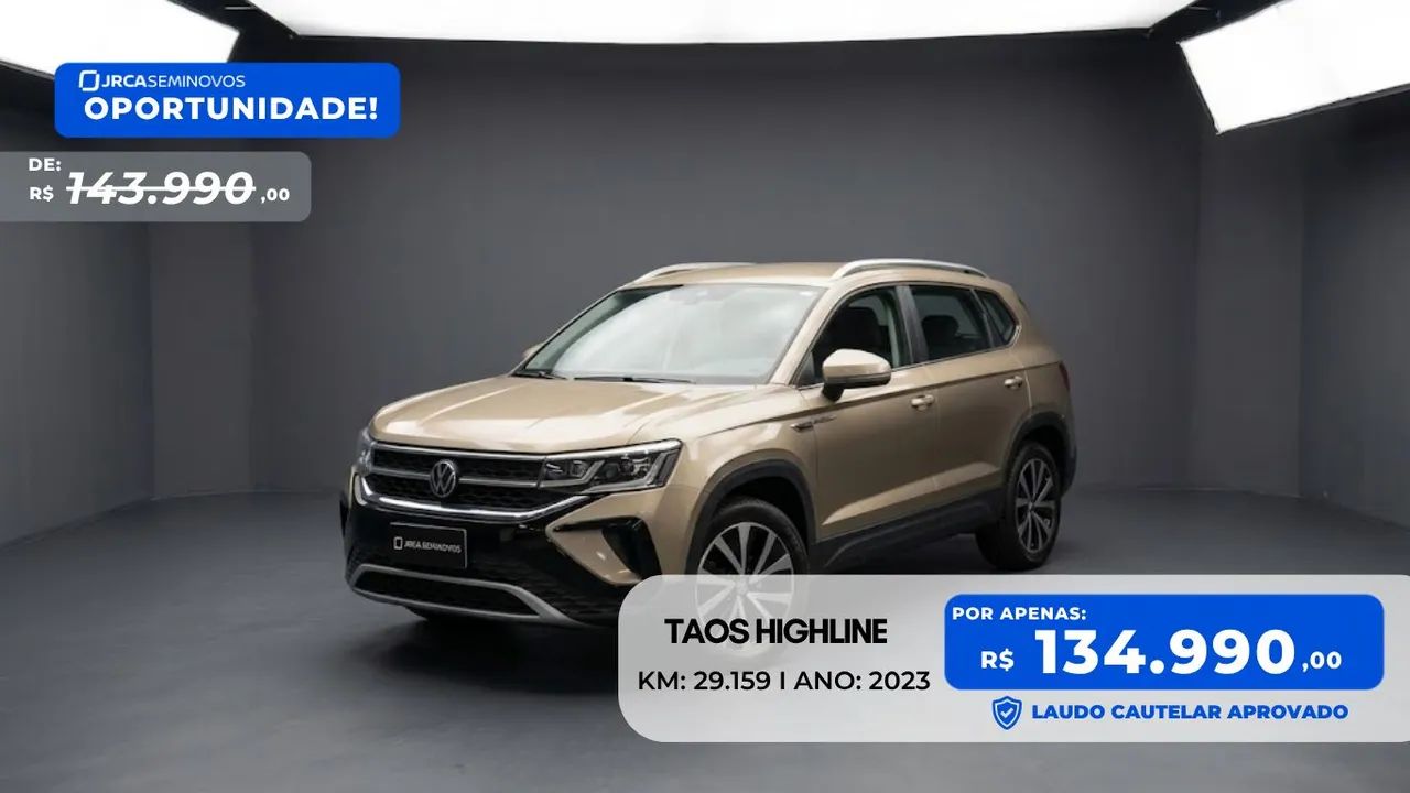 Volkswagen Taos HIGHLINE 1.4 250 TSI FLEX AUT. 2023