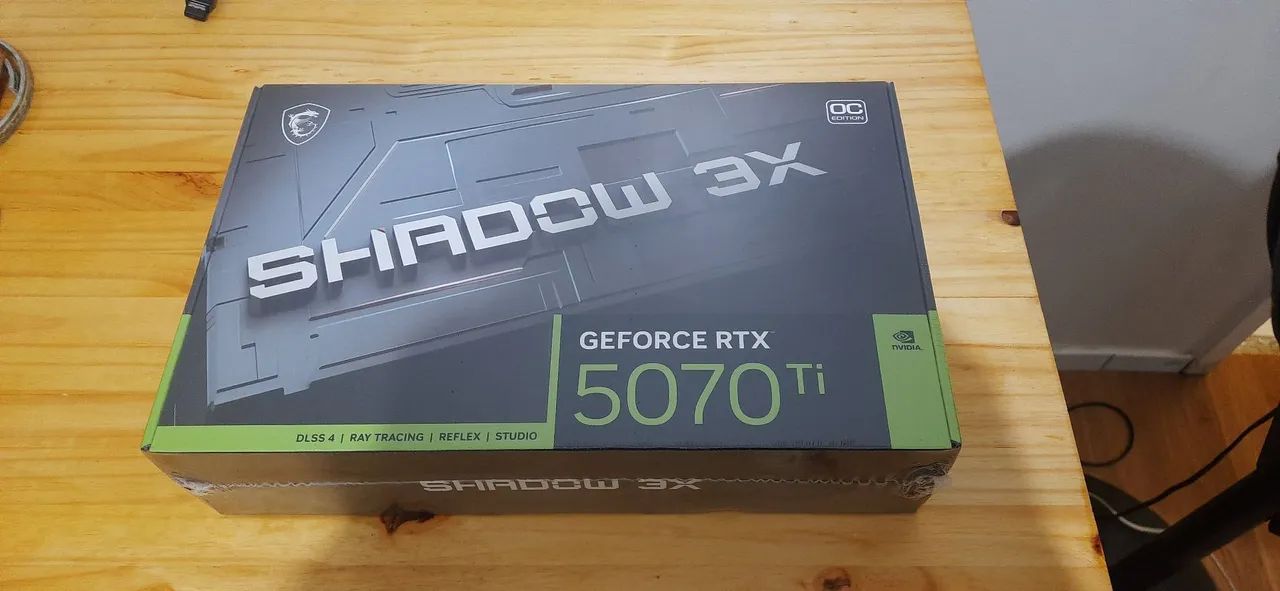 RTX 5070 TI MSI Shadow 3x 16gb GDDR7 (Nova)