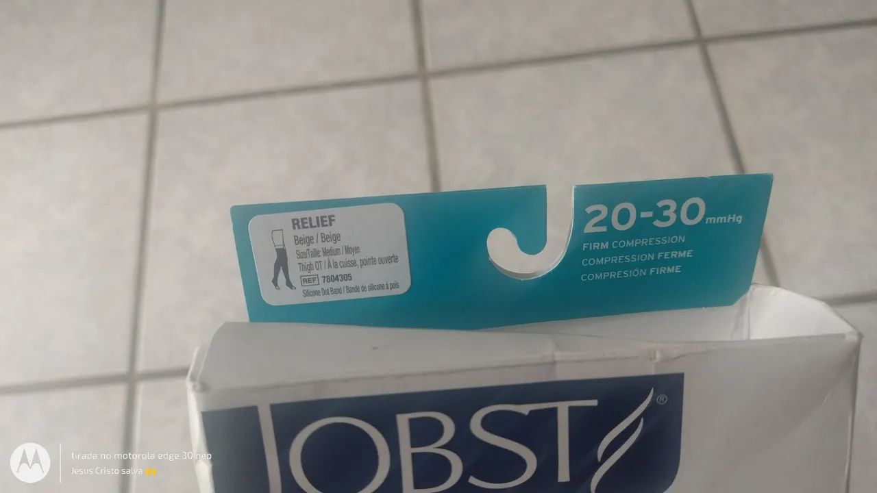Meia compressiva nunca usada - Foto 2