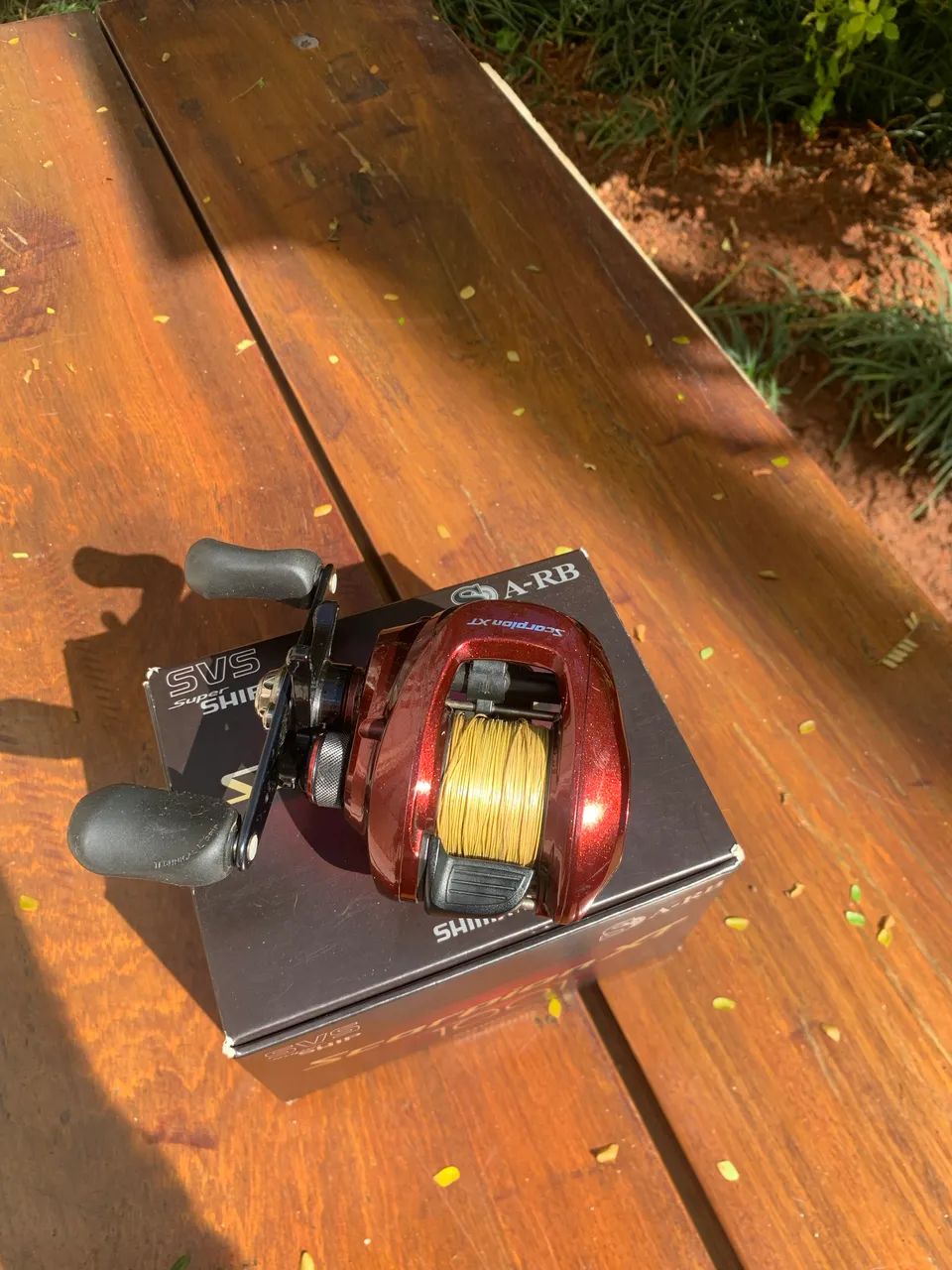 Carretilha Shimano Scorpion 1001xt  - Foto 3