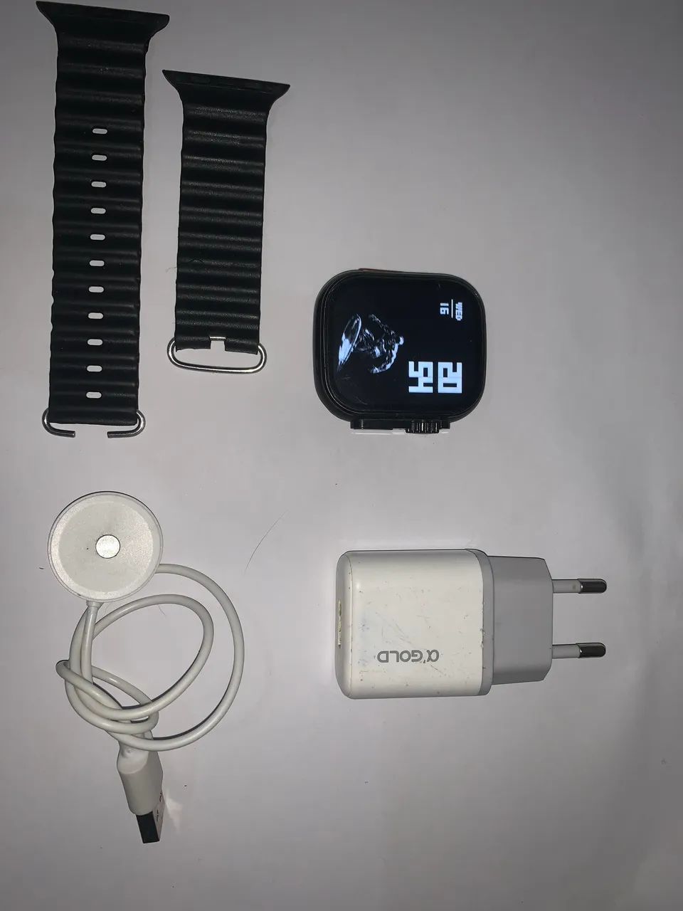 Relógio smartwatch preto 