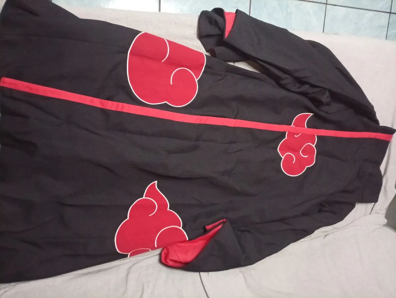 Manto Akatsuki M + Kit de anéis - Foto 4