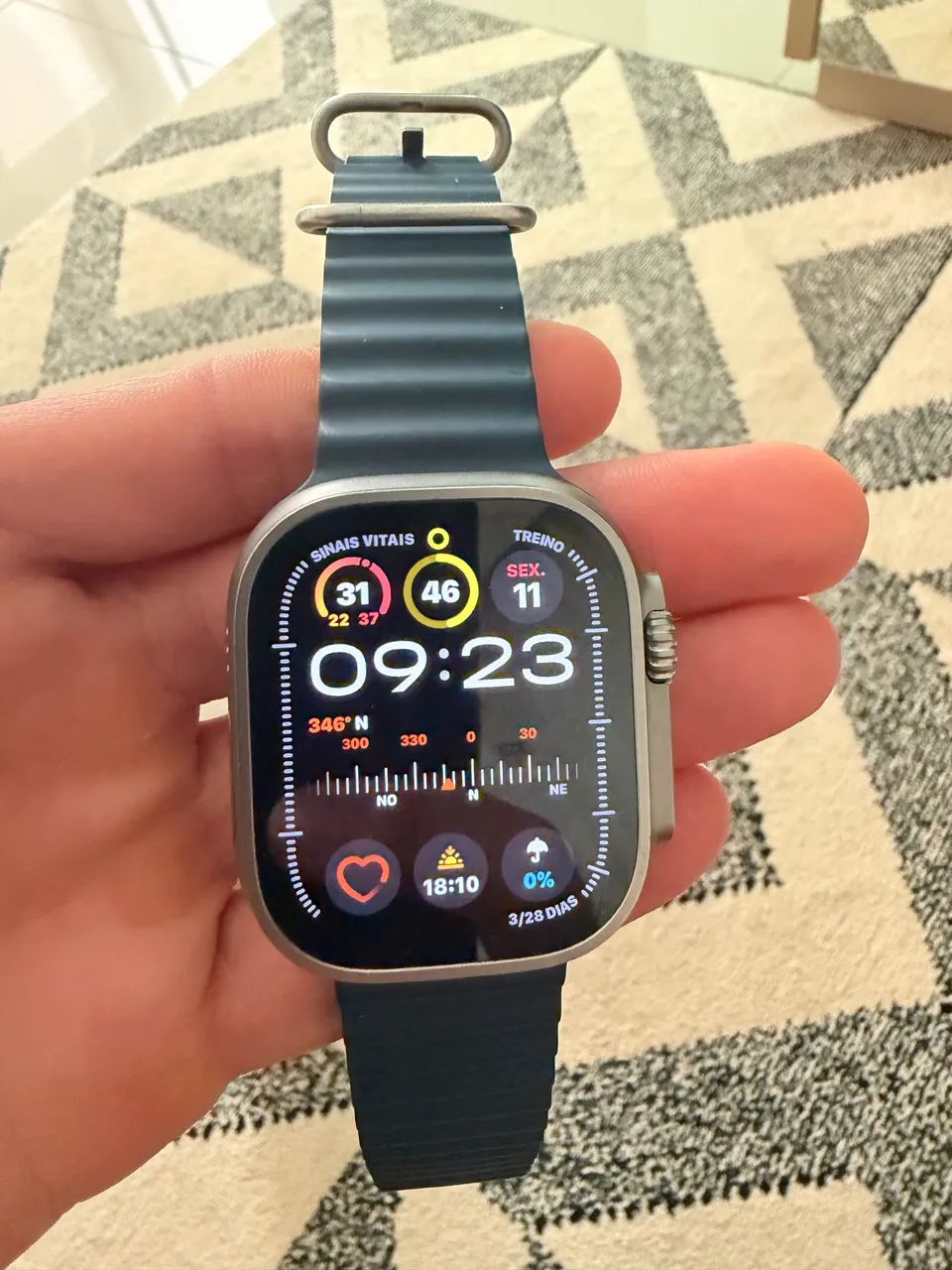 Apple Watch Ultra 2 GPS + Celular ? Caixa de titânio de 49 mm - Foto 3