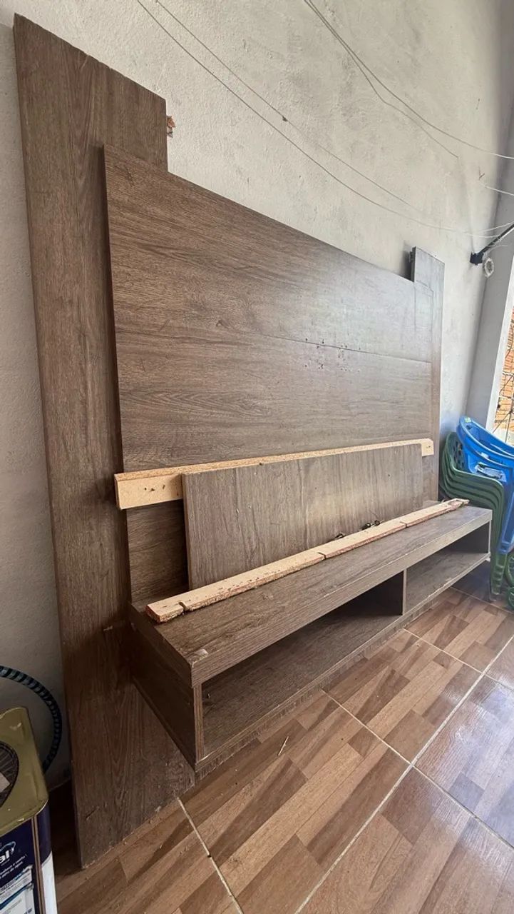 Painel para TV com Rack (consertar) - Foto 2