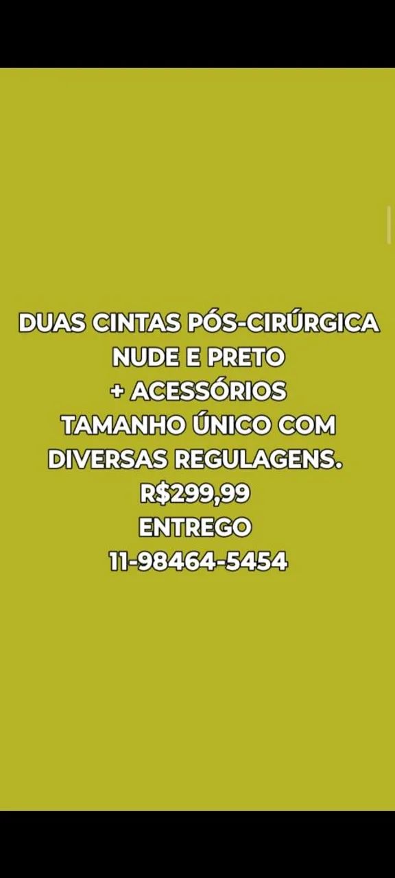 CINTA PÓS CIRÚRGICA 