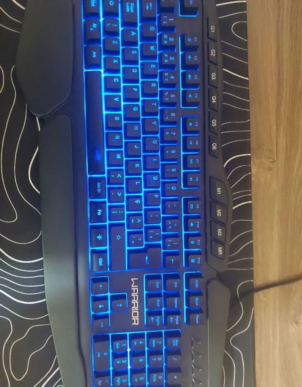 TECLADO GAMER PRA VENDER LOGO 