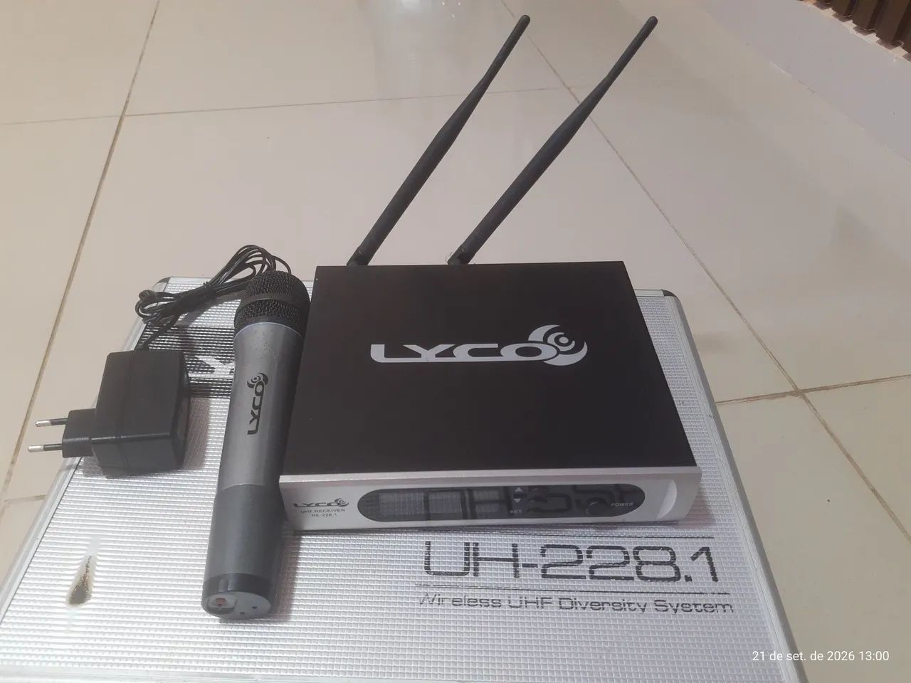 Microfone sem fio LYCO UF 228.1 - Foto 2
