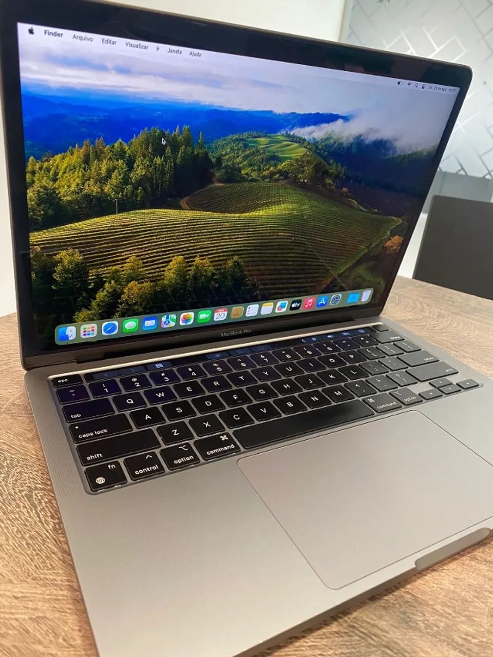 Macbook PRO M1 8GB RAM 256GB SSD 13pol Space Gray - Notebooks