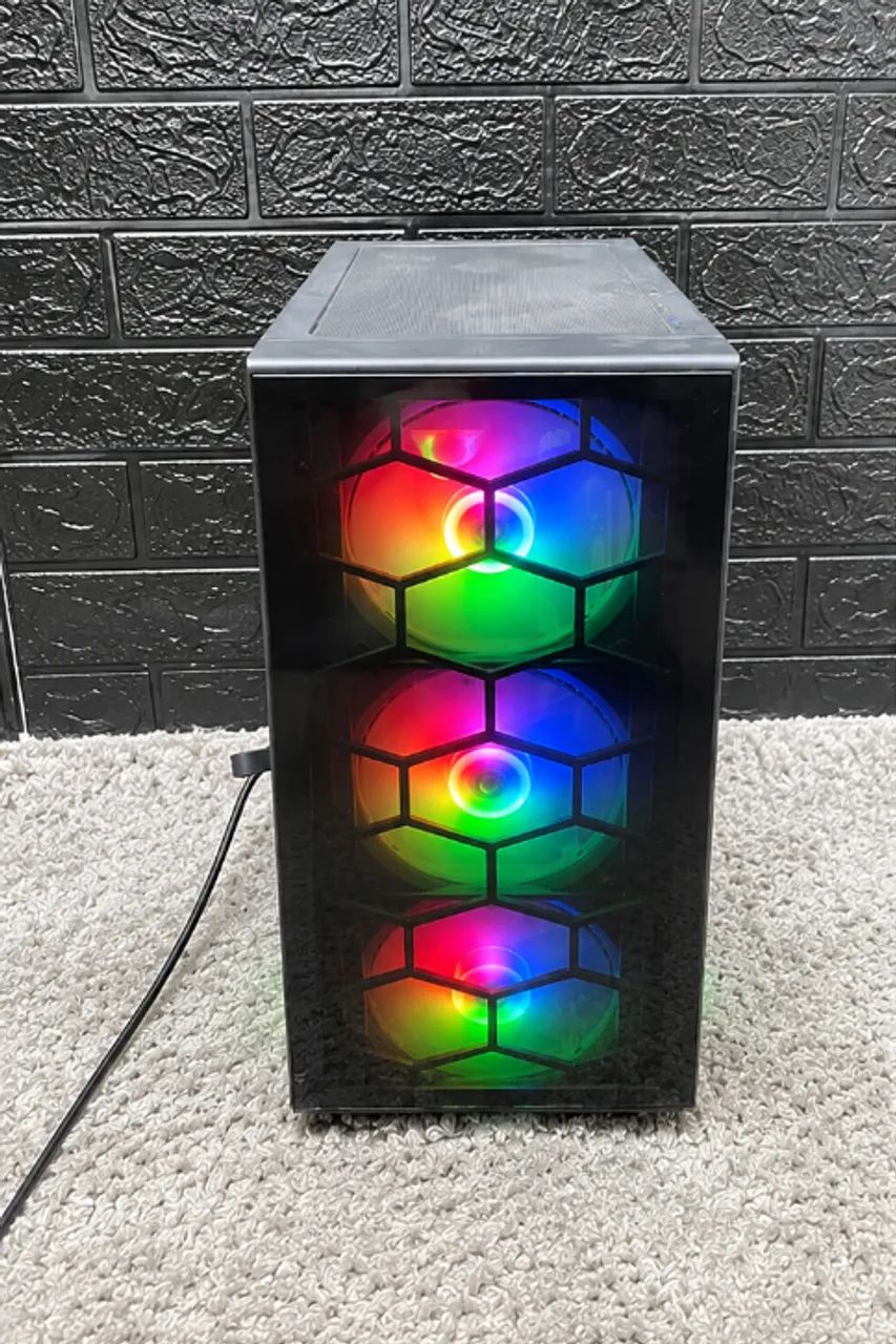 PC Gamer Ryzen 7 5800X3D | RTX 3060 Ti 8GB | 16GB CL14 | SSD NVMe 1TB | Completo c/ Caixas - Foto 3