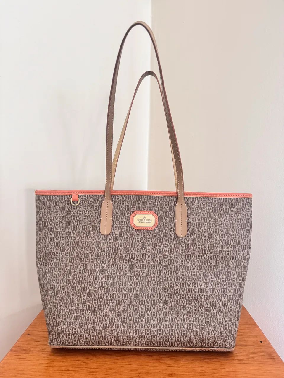 Bolsa VICTOR HUGO ORIGINAL em couro legítimo