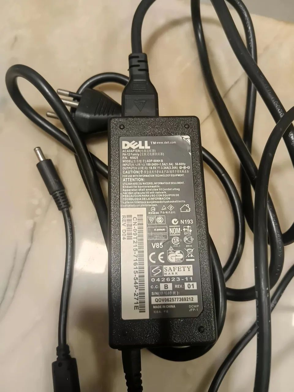 CARREGADOR NOTEBOOK DELL 