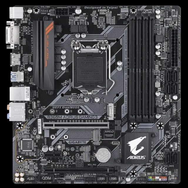 Placa-mãe Gigabyte B360M AORUS Gaming 3 - LGA1151