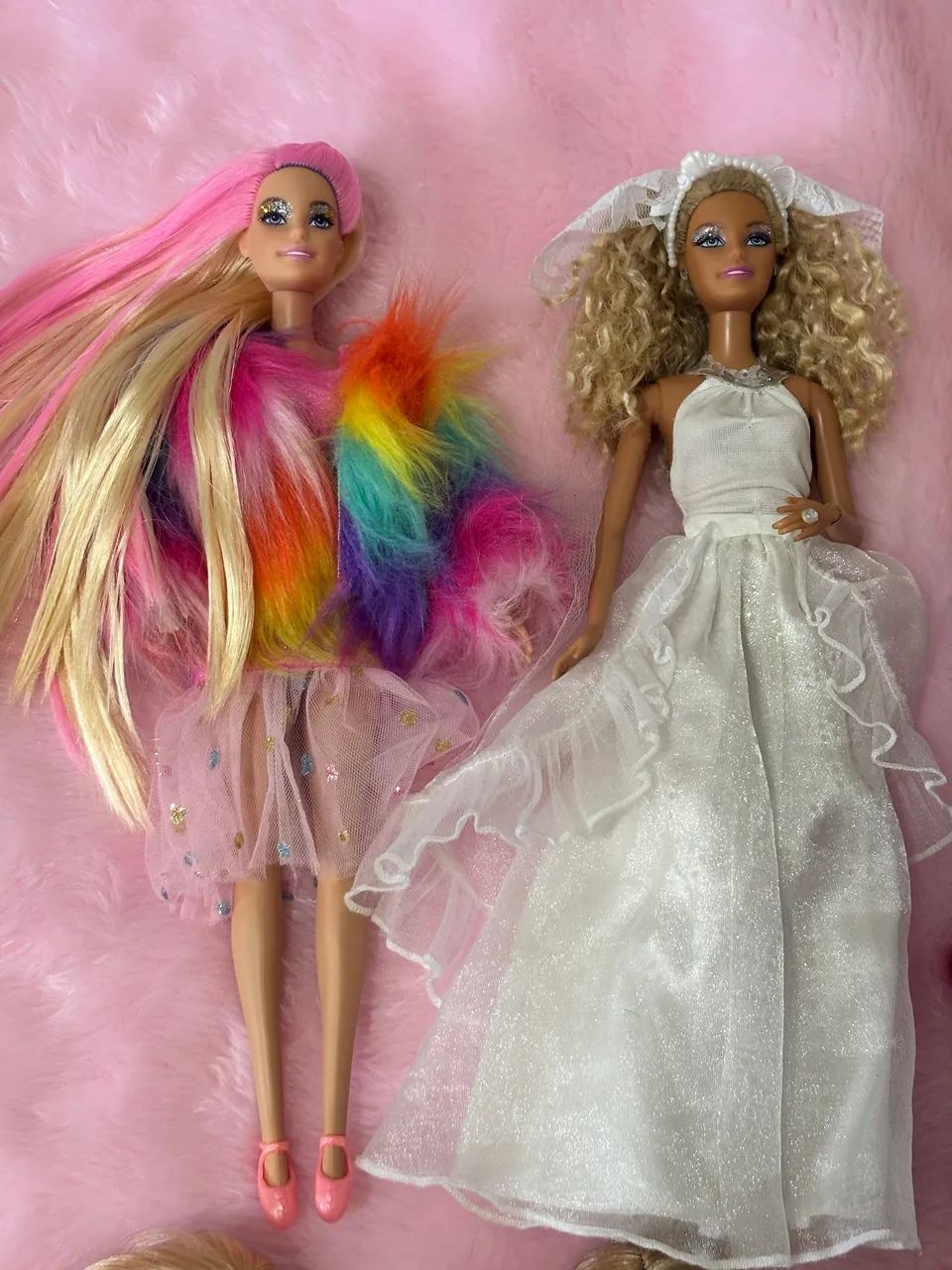 Lote com 7 Barbies Mattel  - Foto 2