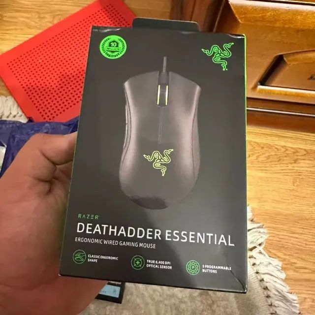 Mouse gamer 6 botões