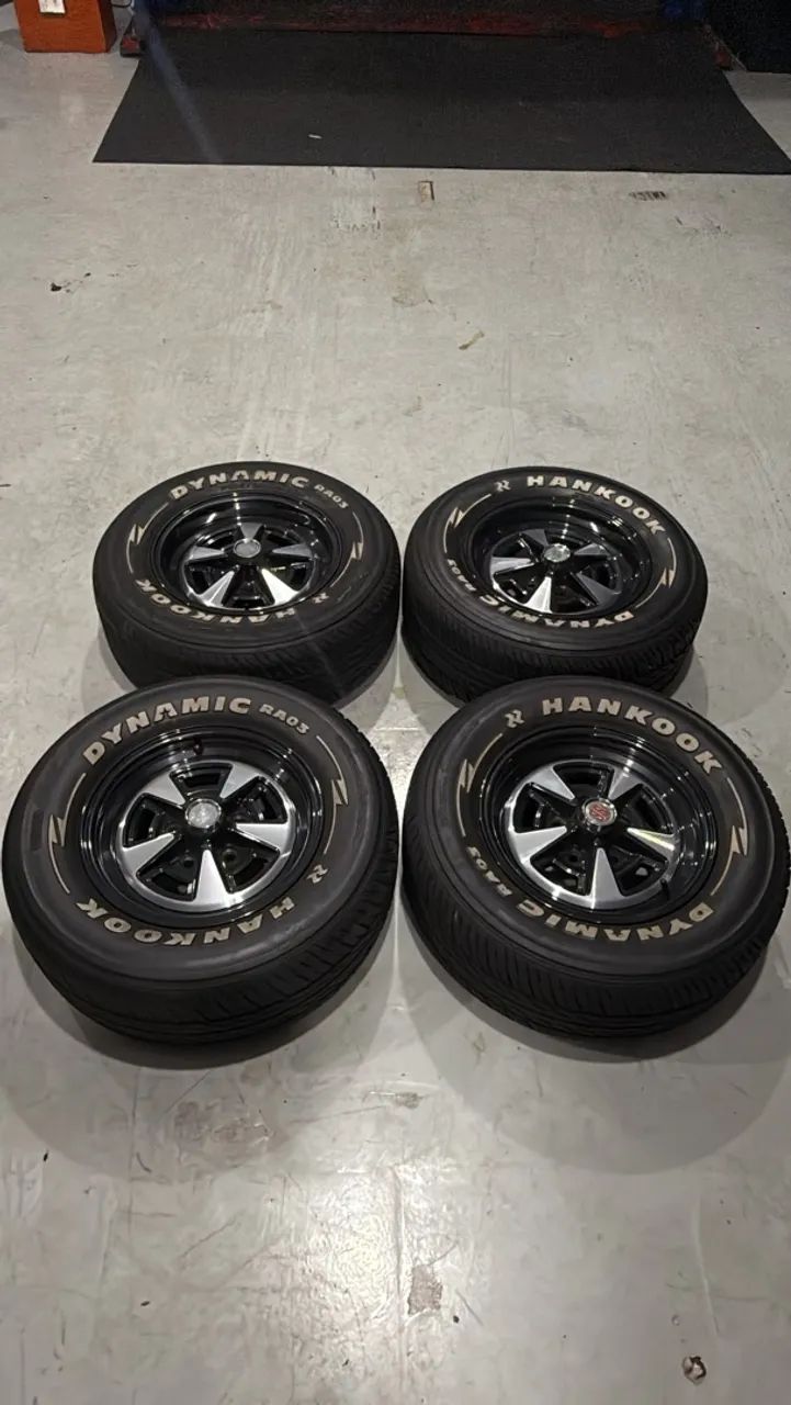 Jogo de Rodas Opala SS + Pneu Hankook 