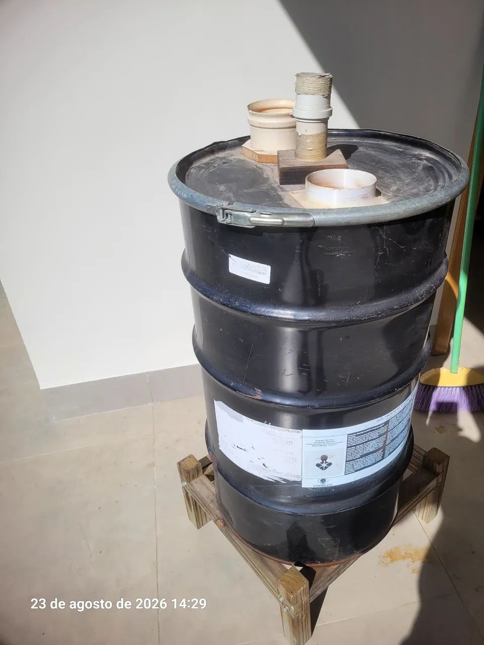 Tambor 120 litros 