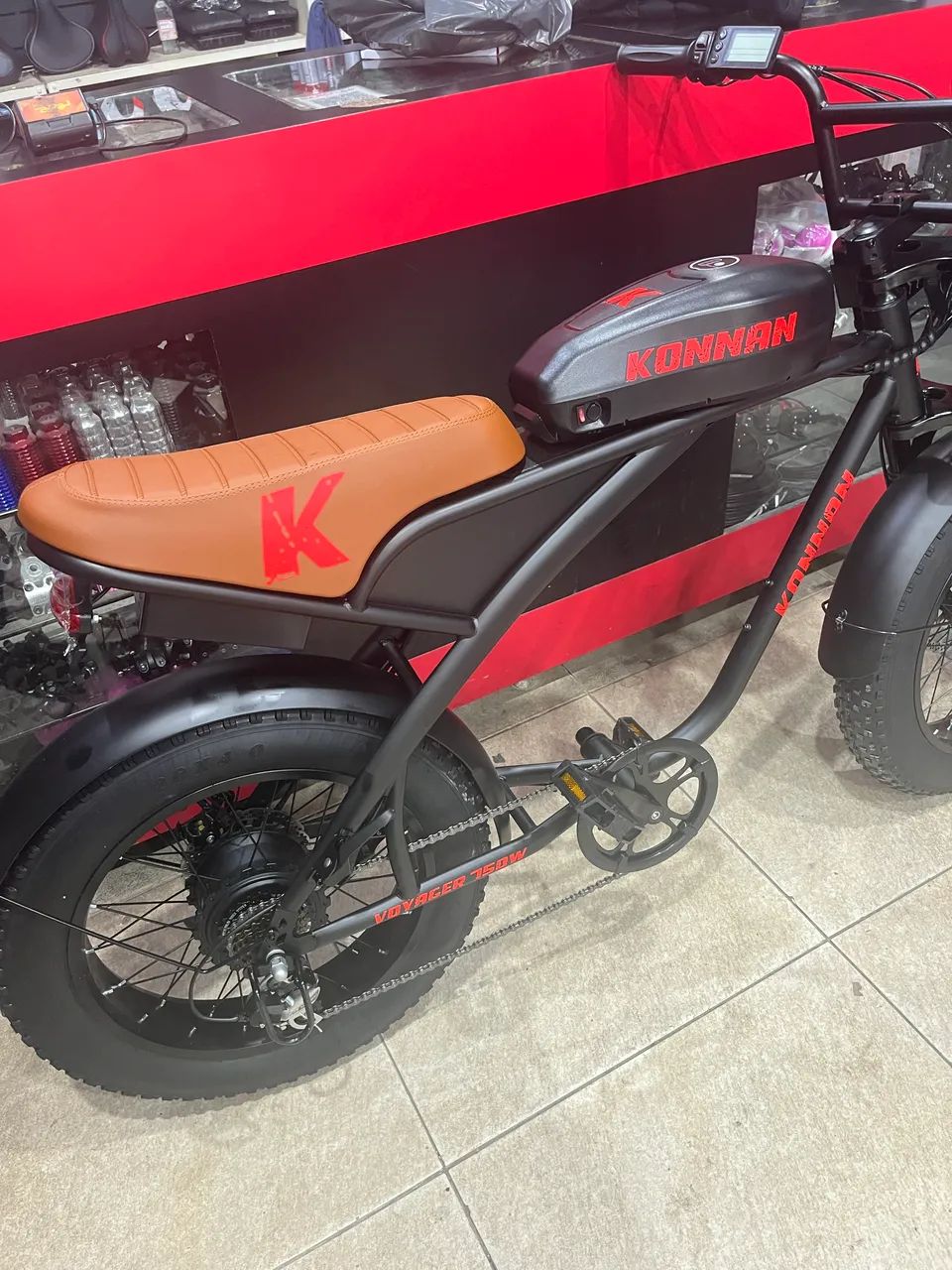 Bicicleta elétrica 750wwnova na loja 