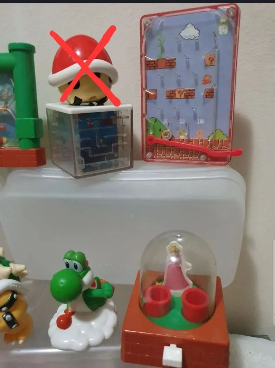 Colecionáveis Super Mario Bros Mc Donalds com 14 itens - Foto 5