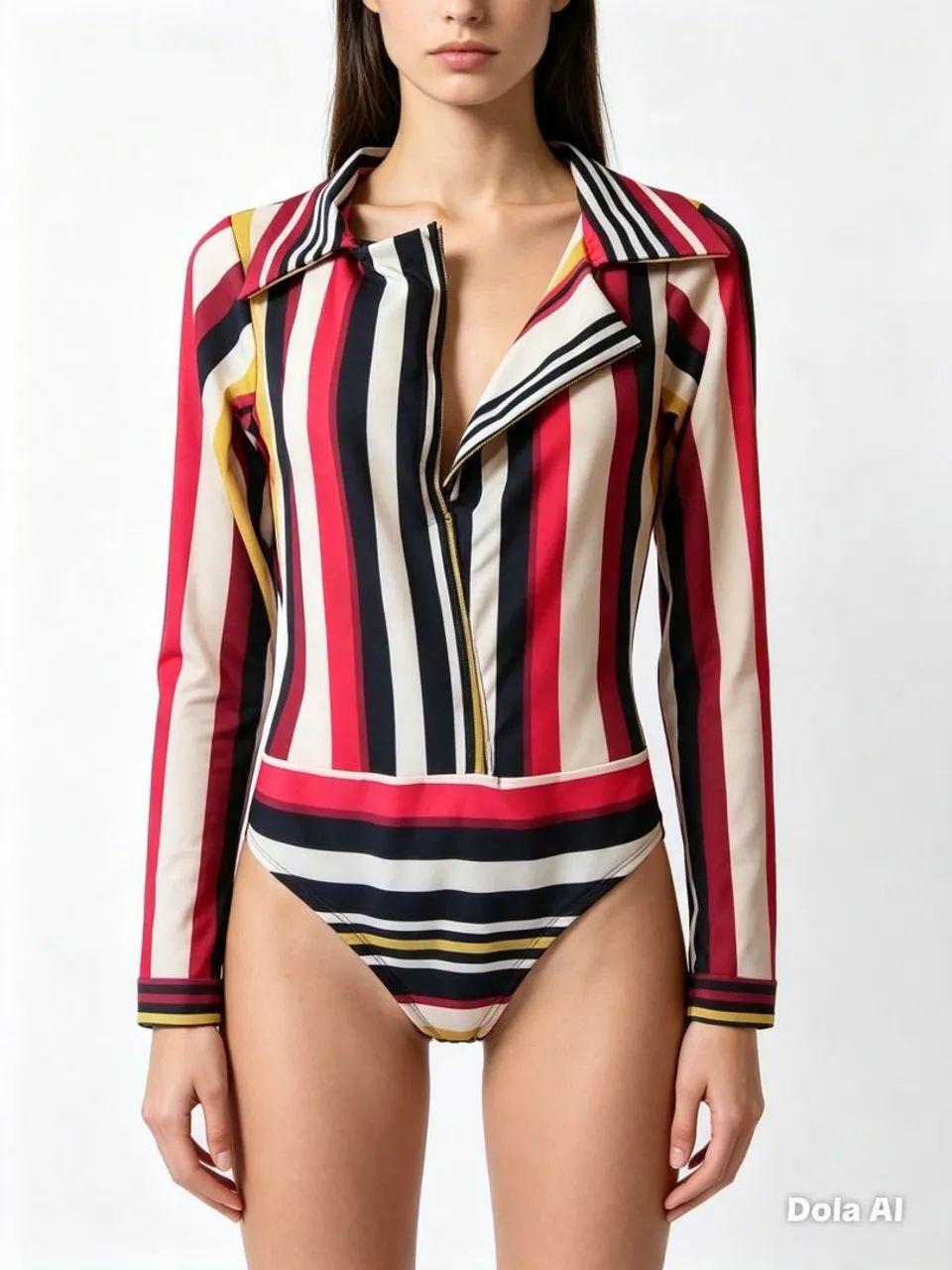 body listrado rosa davi