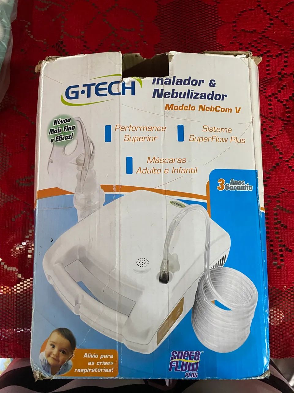 Inalador e nebulizador G-tech NebCom v  - Foto 6