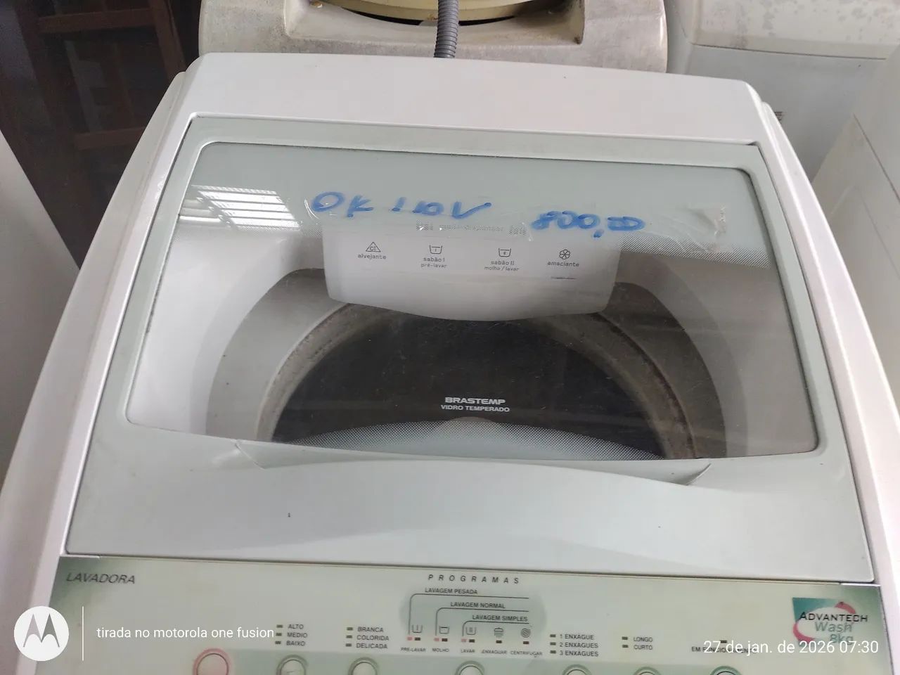LAVADORA BRASTEMP ELETRÔNICA 110V - Foto 2