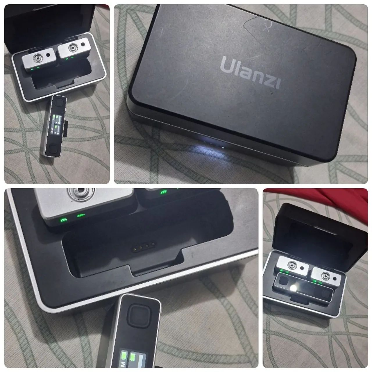 Microfone de lapela ulanzi m18 - Microfones e Gravadores - Vila